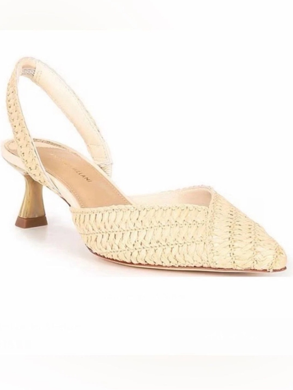 {ANTONIO MELANI} Kaia Woven Slingback Heel Size 8